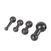Multiple Size Ball Head Adapter Set Double Ball Adapter for Various Mounts Including Phone and Navigation Holders