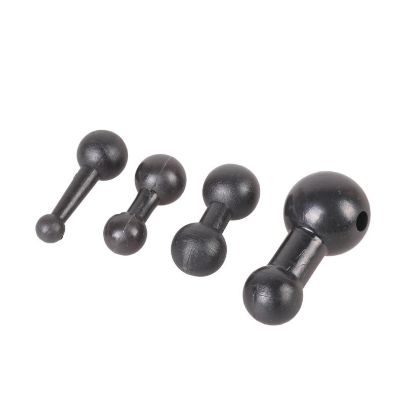 Multiple Size Ball Head Adapter Set Double Ball Adapter for Various Mounts Including Phone and Navigation Holders