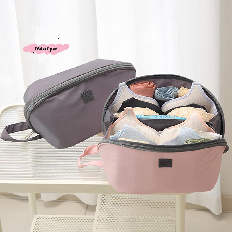 M-Multifunctional Underwear Storage Bag Travel Clothes Bra Socks Divider Organizer Pouch Portable Cosmetic Stuff Washing Bag