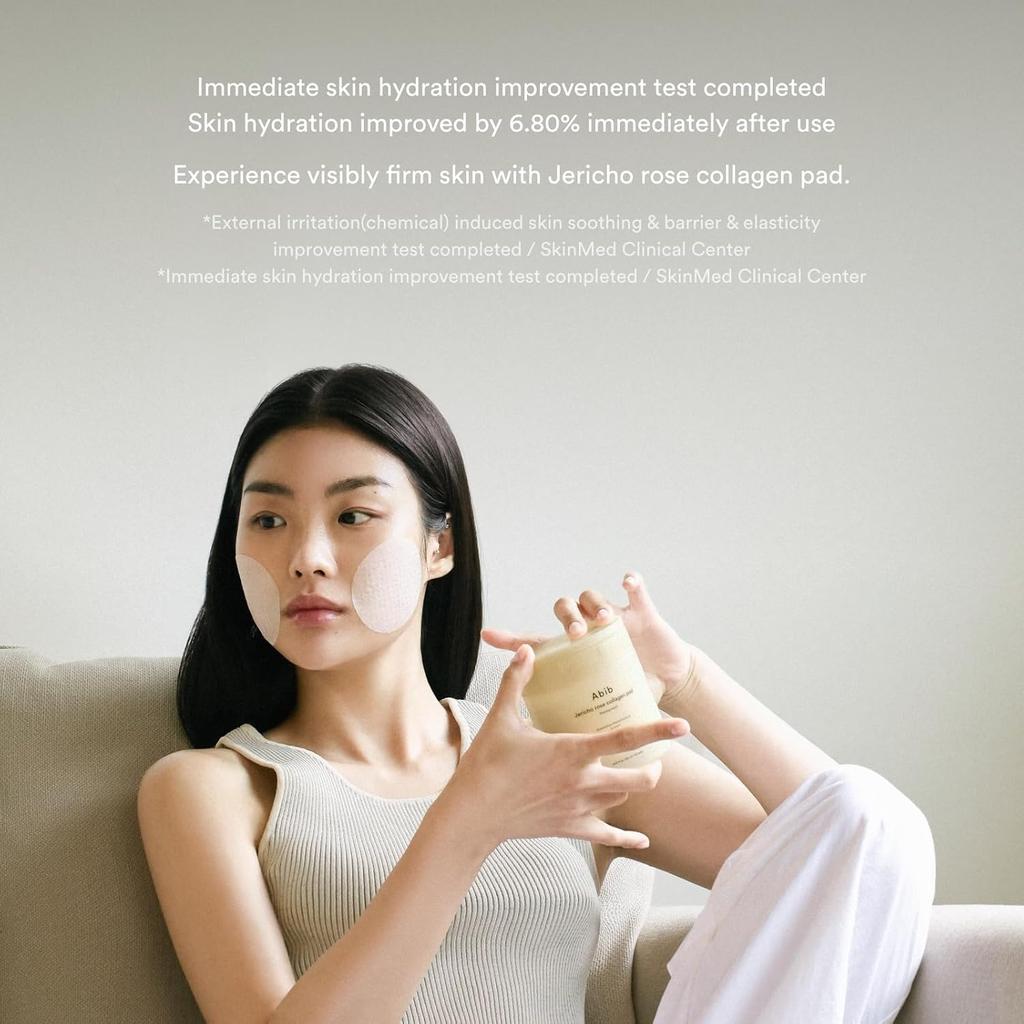 ABIB Jericho Rose Collagen Pad Firming Touch 60 pcs - Jericho Rose Kolagenowe płatki ujędrniające