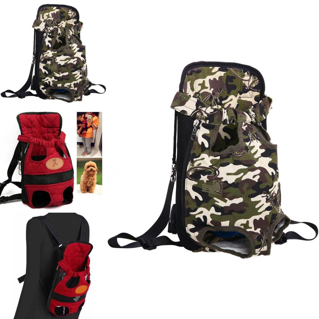 Oxford Cloth Dog Chest Shoulder Bag Pet Travel Backpack For Small Dogs