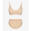 2nd Skin Seamless Cable Brief Bra Panty Set Dgwsu1100+dgwsu1101