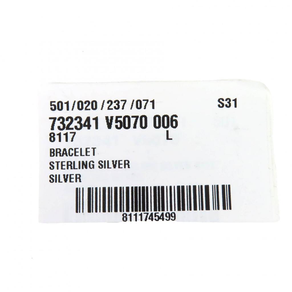 Tolles BOTTEGAVENETA Armband Kettenarmband Zubehör Silber AG925 L 732341 Gebraucht