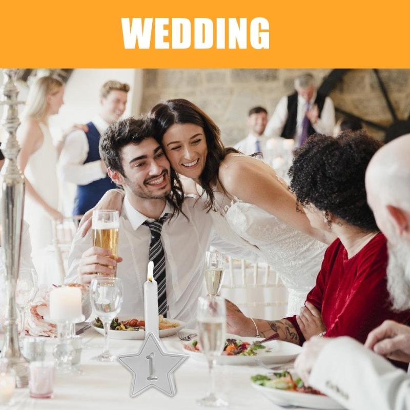 4Pcs Star Shaped Silicone Molds for Epoxy Resin, Candlestick, Candle Holder, Home Decoration, Plaster Silicone Mold