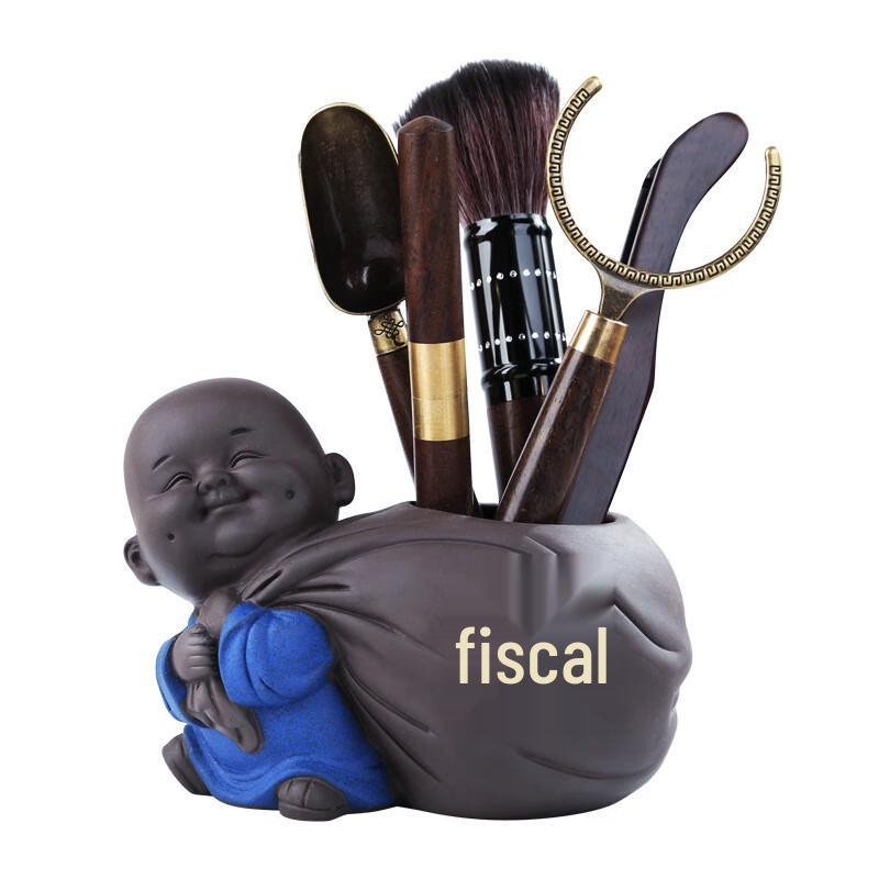 Zisha Tea Ceremony Lucky Six Gentlemen Ornament