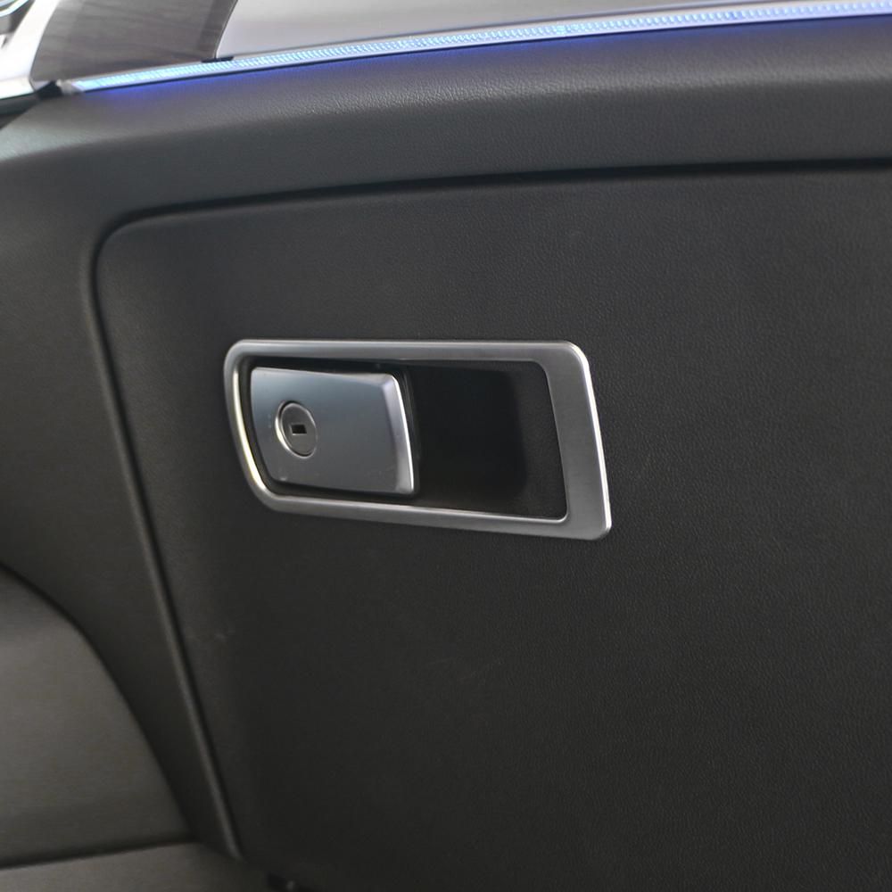 For Bmw X3 G01 X4 G02 2018 2019 2020 2025 2025 Copilot Glove Storage Box Handle Cover Trim Decoration Sticker Accessories