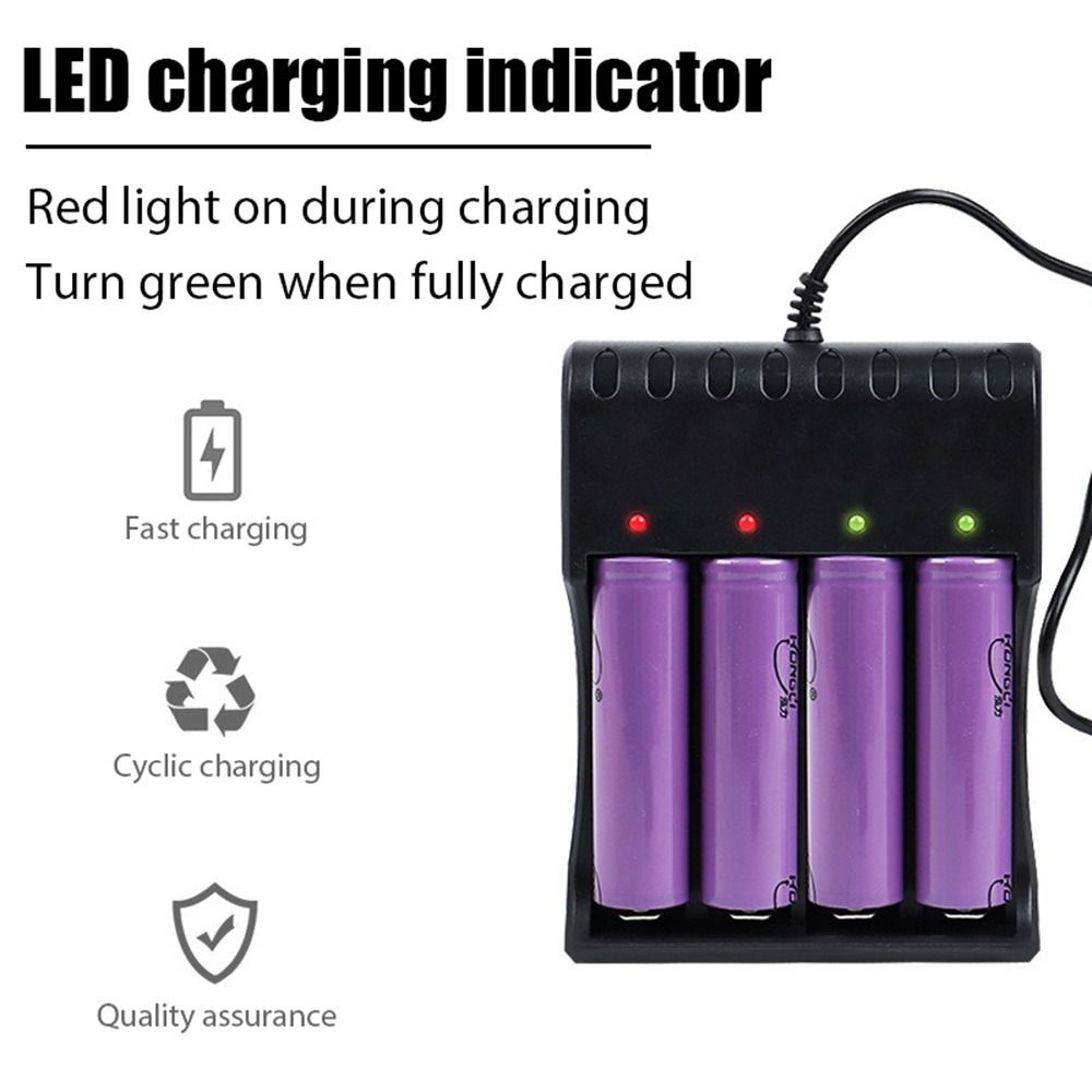 1Pcs USB 18650 Battery Charger  for 10440 14500 16340 18350 18500 26650 Battery