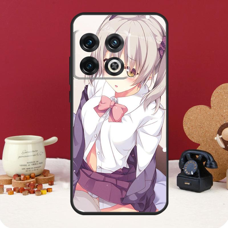 Anime girl cartoon japan cute Cover For OnePlus Nord 4 CE 3 2 Lite N30 N20 N10 OnePlus 10T 8T 13R 12R 13 12 11 10 Pro Case