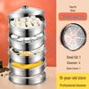 LIJIA FITMENT Stainless Steel Multi-Layer Steamer Set