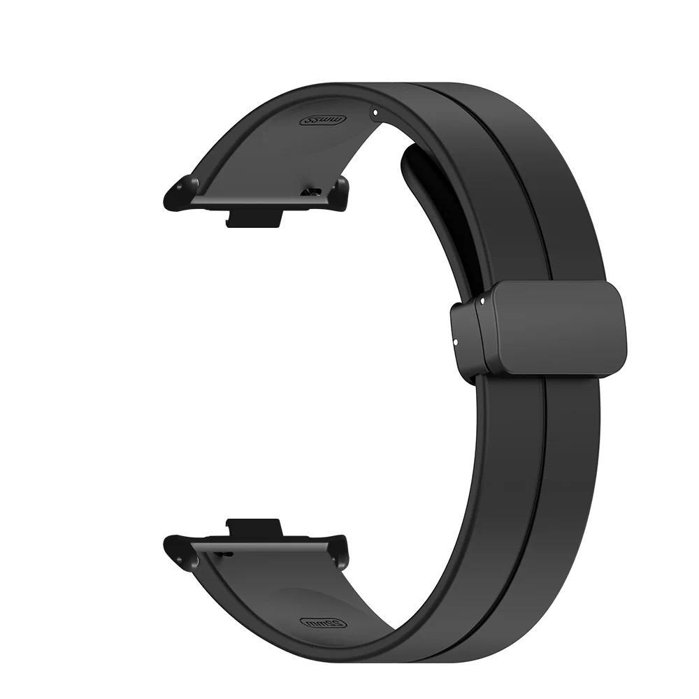 Silicone Wristband for Xiaomi Redmi Watch 4 5 Smart Strap Replacement Corre Magnetic Bracelet Mi band 9 Pro Mi band 8 Pro Band