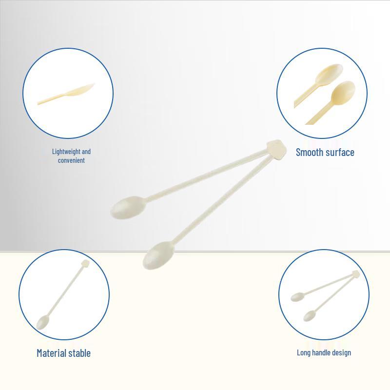 Disposable Long Handle Plastic Spoons