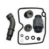 VN400 Motorcycle Carburetor Repair Kit, Fits Kawasaki Vulcan VN400 Keihin Carburetor 1995-2004, Composed of Vacuum Membrane and Float