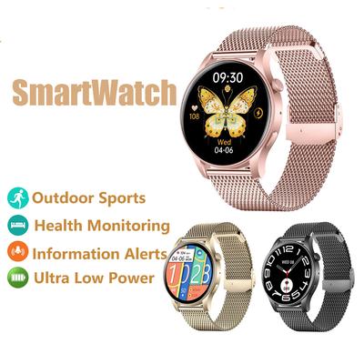 Mode Neues Multifunktions-Bluetooth-Sportarmband Smart Herzfrequenz AMOLED1.43" Blutsauerstoff Gesundheitsuhr Männer Frauen Sportarmband
