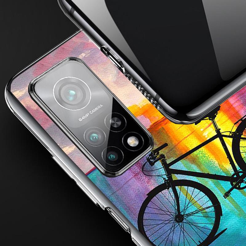 Bicycle Bike Sport Cover Phone Case For Xiaomi Redmi Note 15 14 13 12 11 10 Pro Plus 14S 12S 11S 11T 11E 10S Soft Fundas Shell R