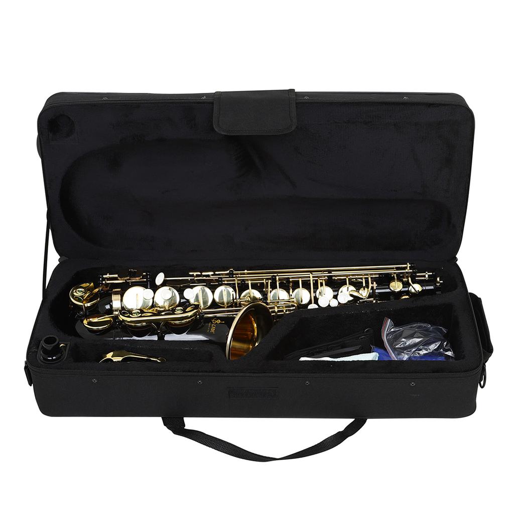 SLADE Alto Saxophone Eb Black Gold Key Control Music Instrument Brass Practice Playing Music Sax Instrument With Accessories
