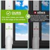 Upgrade Portable ac Window Vent Kit,ac Window Seal Kit,Portable Air Conditioner Window Kit Adjustable Length from 17" to 60" for Sliding