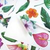 5Pcs Window Stickers Electrostatic-Adsorbed Flower and Bird Wall Home Decoration for