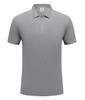 Spring/Summer Unisex Simple Short Sleeve Polo - Men's Solid Color Turn-Down Collar Sports Shirt