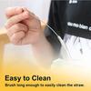 1 Set Drinking Straws with Cleaning Brushes Food Grade BPA Free Heat-Resistant Reusable Water Cup Clear Straws Kit