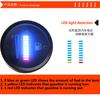 12V 52mm Car Motorcycle 10LED Fuel Level Meter Gauge Sensor Universal