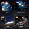 Built-in Battery COB LED Headlamp Camping Fishing Powerful USB Rechargeable Headlight Waterproof Head Torch Head Lamp Lantern