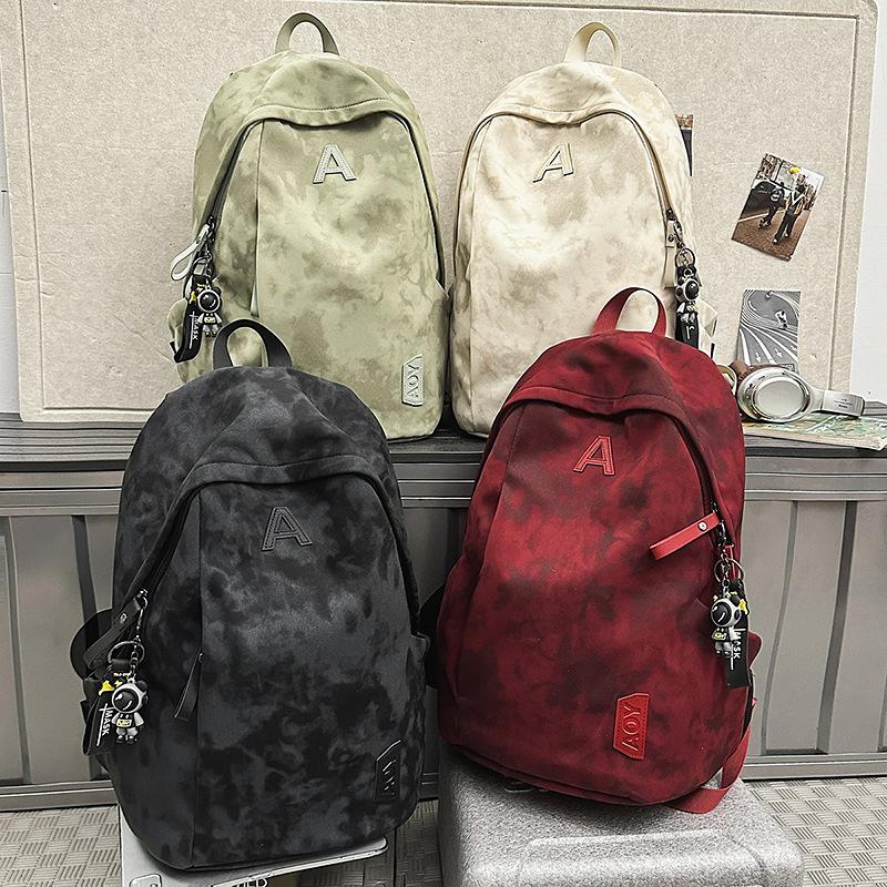School bag for female college students, large capacity andoutdoor travel bag for male high school students, computer backpack for women, backpack tide