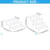 Multi Purpose Storage Rack Thickened Acrylic Step Organiser For Dessert Display Cosmetic Storage Space Saving Stand
