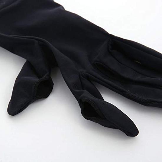 Wacoal Sports Långfingerhandskar Storlekar CW-X Damhandskar, HYY530, (Svart, M-L)