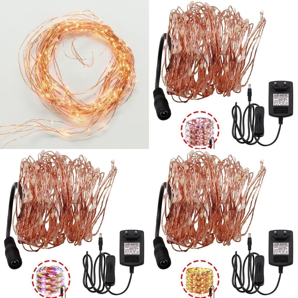 Multi-length Led Copper String Lights 10m To 200m Perfect For Outdoor Festivities