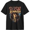 T-shirt à Manches Courtes T-shirts Rush Band pour Hommes et Femmes Chemises de Running Chemise d'Entraînement(1)
