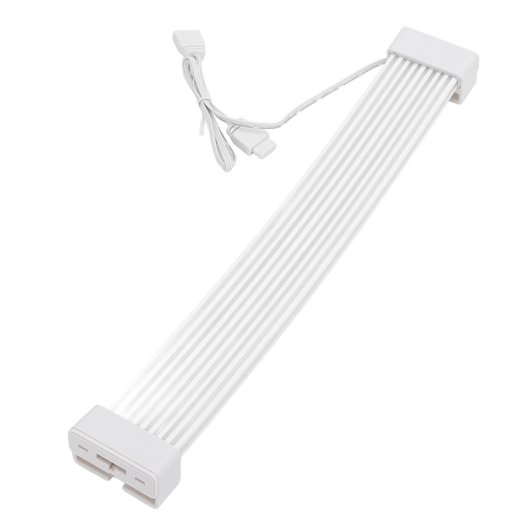 8Pin auf 2x8Pin Verbindungskabel 5V ARGB Sync Kabel 260mm Mainboard Grafikkarte Neonkabel mit Kabelkämmen für
