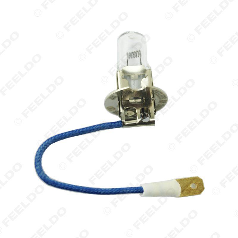 24V Halogen Headlight/Fog Light Bulb: H1, H3, H4, H7 Quartz 3000K 70W/100W