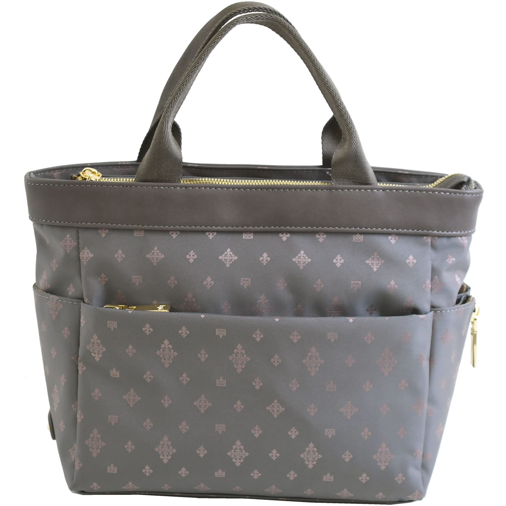 

Сумка-тоут на плече Міні Міні Сіра [Сумки Memezawa] Жіноча, Сумка, Тоут, На плече, 2-стороння, Нейлон, Тоут, Легка, Сумка, Сумка, Бренд, Маленька,