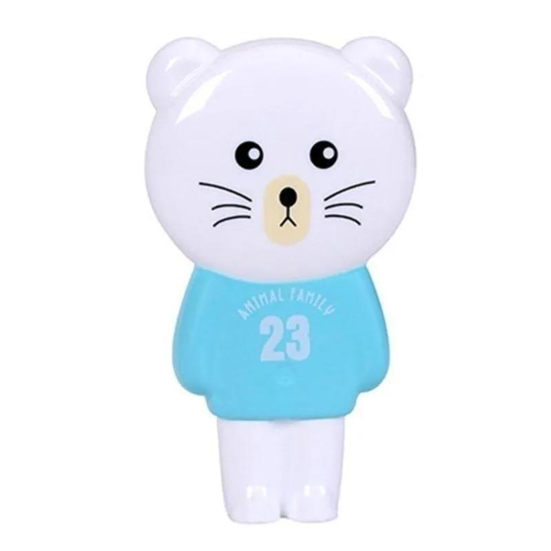 Cute Plastic Cartoon Rabbit Correction Tape Fix with Eraser Office School Supplies Animal Family Stationery Color Random