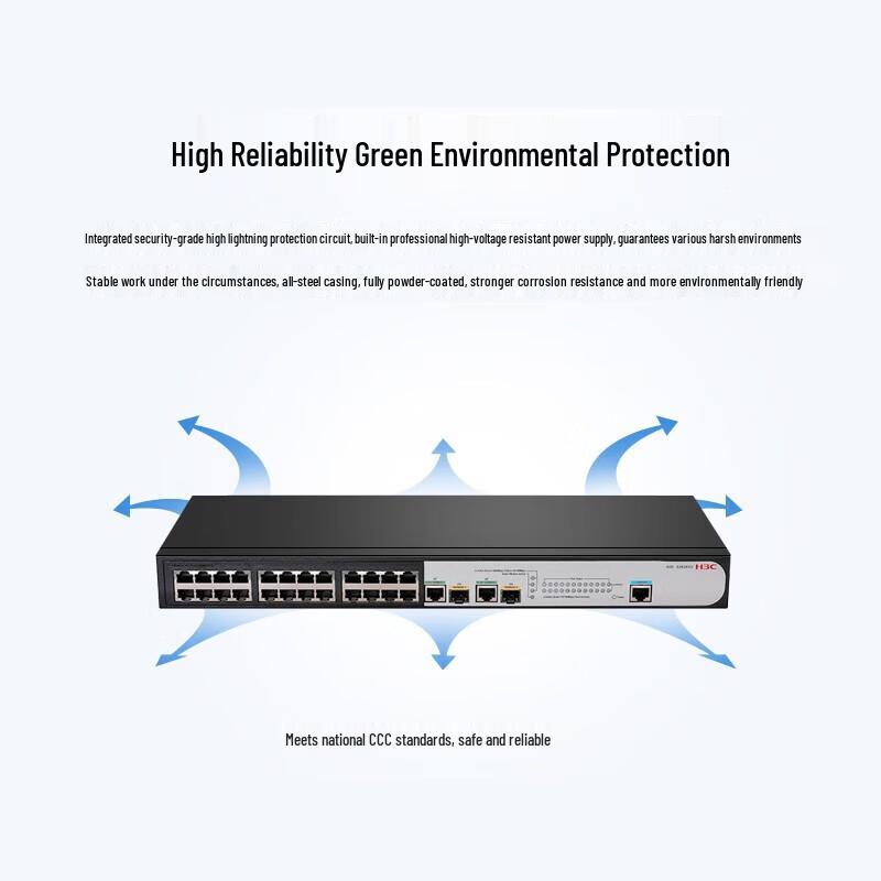 

H3C S2626V2 Layer 2 Managed Network Switch