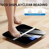 Multi-Purpose LED Body Weight Scale Up to 396 Pounds/180 Kilograms, Tempered Glass Bathroom Scale for Home-Portable