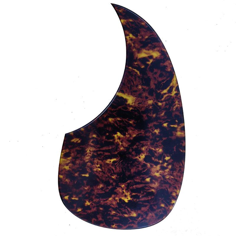 Pleroo Custom Guitar Pickgaurd - Great Elegant Bevelled Edge Acoustic Guitar Pickguard Teardrop Shape Multicolor Choice