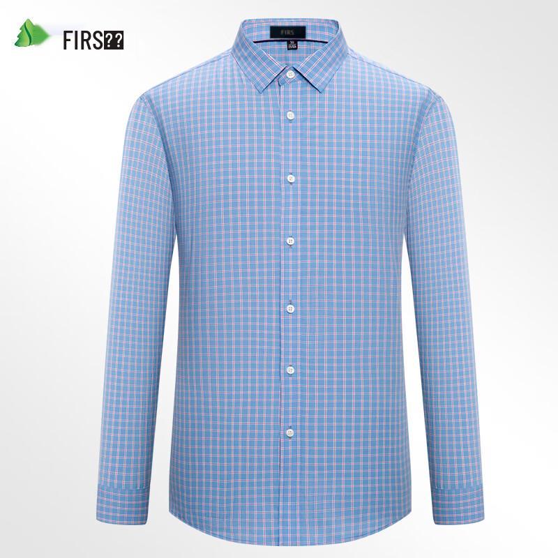 Sugiyama Men s Business Casual Plaid Long Sleeve Shirt 50/175