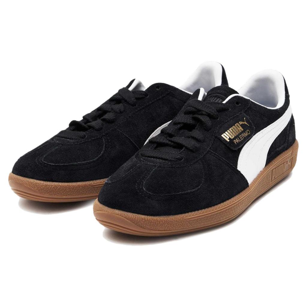 Puma Palermo Unisex Black White Gum 396463-10