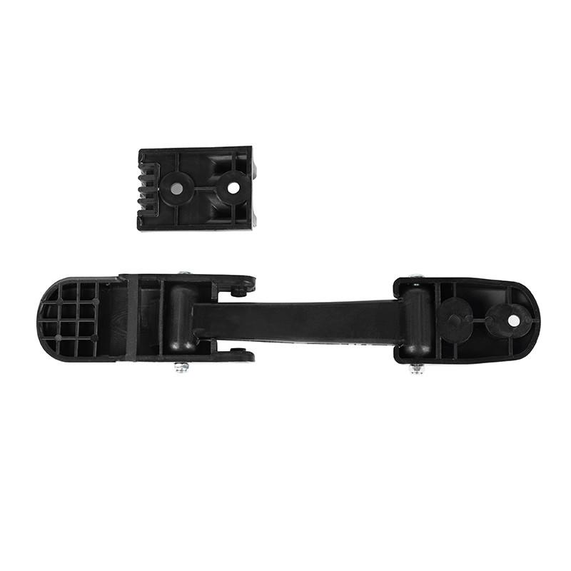 Hood Latch Kit with Brackets Black Plastic 315-5502&315-5503 for Mack CH Hood Latch & Catch Bracket