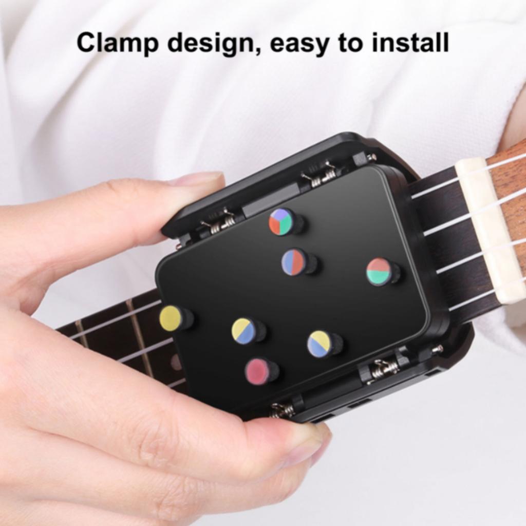 Ukulele Chord Trainer Tool Ukulele Chord Trainer Portable Practice Assistant Beginner One Key Chord Assisted Learning Tool