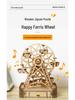 DIY 3D Wooden Ferris Wheel Puzzle - Educational and Creative Assembly Toy