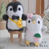 Cute Little Penguin Plush Doll Keychain Pendant Backpack Hangings Decoration Gifts