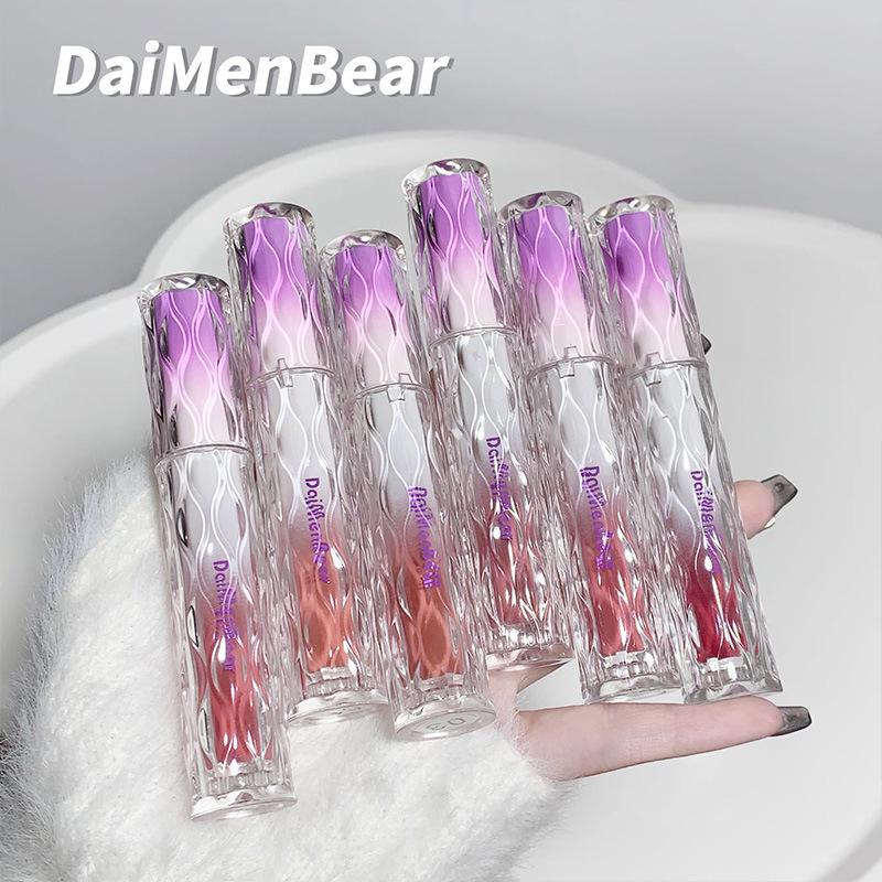 Daimenbear Taro Purple Long-Lasting Lip Glaze for Women