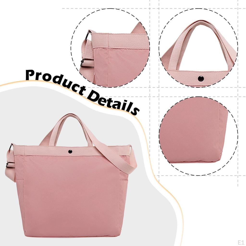 Gym Bag Travel Duffel Adjustable Shoulder Strap Tote Pocket Carry on Weekender Overnight for