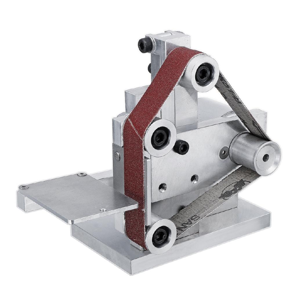 330x20MM DIY Belt Sander Machine Mini Sanding Grinding Sharpening With 7-speed Speed Control Power Supply