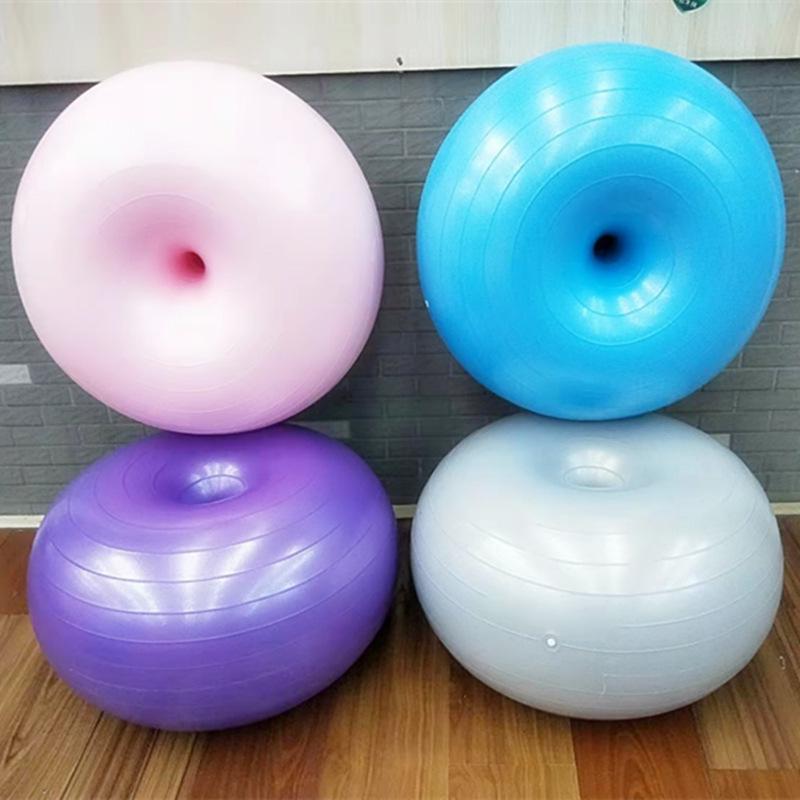Frosted Anti-Burst Yoga Ball - Thickened Matte Exercise & Fitness Ball
