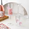 1PC High - Value Butterfly Champagne Glass with High Stem Cocktail Glass Home Crystal Glass