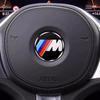 1 Pezzo 45mm Emblema Adesivo Badge Volante Auto Auto-Styling Per BMW E36 E46 E53 E90 E60 E61 E93 E87 X1 X3 X5 X6 F30 F20 F10