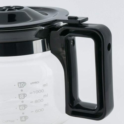 Kalita Keep-Warm Coffee Server, Heat-Resistant Glass, Serves 12, 1700ml (1.7L) Decanter #32029. Perfect for Hand-dripping Coffee. Stylish Coffee Caraf